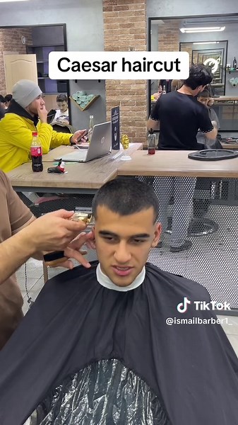 Caesar Haircut Ideas From Almaty Barbershop