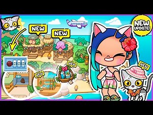 🔓 Unlocking Secrets with Tofu: The NEW Beach Update - ISLAND BUNGALOW in AVATAR WORLD 🏝️✨