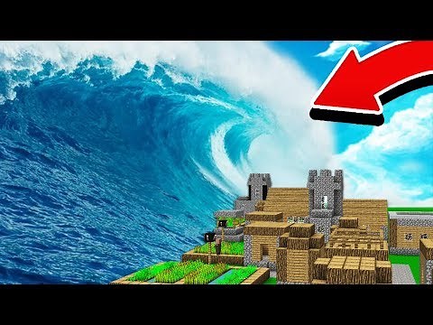 10 CRAZIEST MINECRAFT STORMS! (TSUNAMI, TORNADOES, METEORS, MORE!)