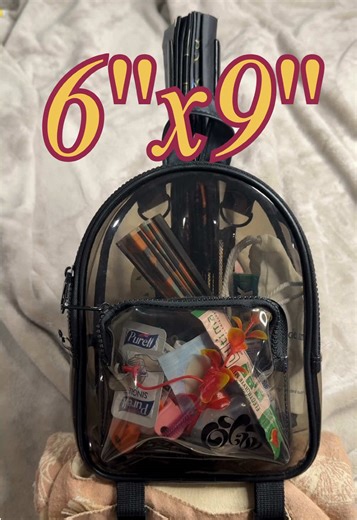 Redesigned Clear Festival Backpack for 2023