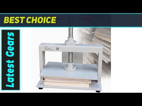 1500kg Manual Paper Press: The Ultimate Flattening Machine for Books & A4!