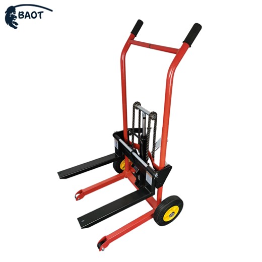 New Mini Winch Stacker Hydraulic Lifter with 200 kg Load Capacity 900 mm Lifting Height