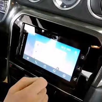 Android Auto in Touchscreen Infotainment System of Suzuki VITARA