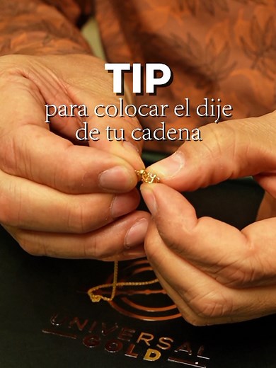 Cómo colocar un dije en tu cadena fácilmente