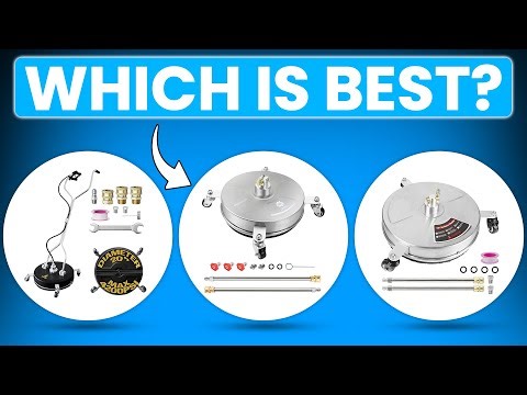 Best Pressure Washer Surface Cleaner (EDOU 20-Inch vs JANZ 14-Inch vs Twinkle Star 15-Inch)