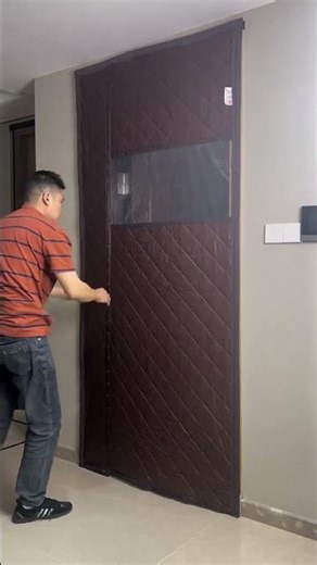 Mosquito and dust-proof magnetic door curtain, easy to install without drilling