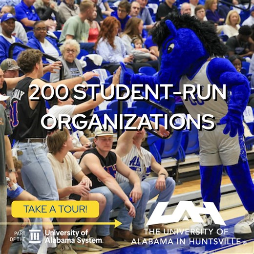 UAH, a premier research university with a vibrant campus life located in Huntsville. Discover a university of possibilities. Discover UAH. | The University of Alabama in Huntsville