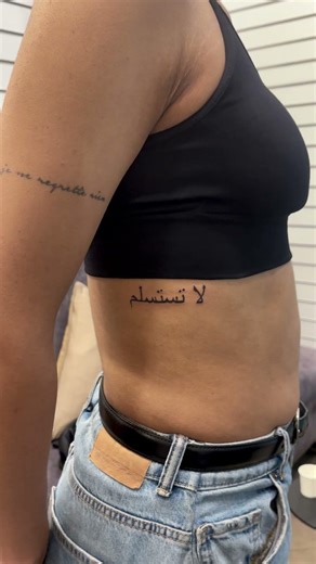 Rib tattoo #shorts #tattoo