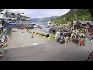 Livecam4k | Geirangerfjord Cruise Port | Geiranger Norway 🇳🇴 4k Ep4