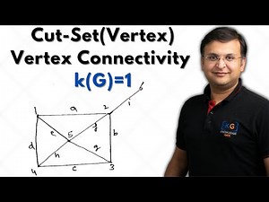 36 - Vertex Cut-Set and Vertex Connectivity in Grpah complete Discussion