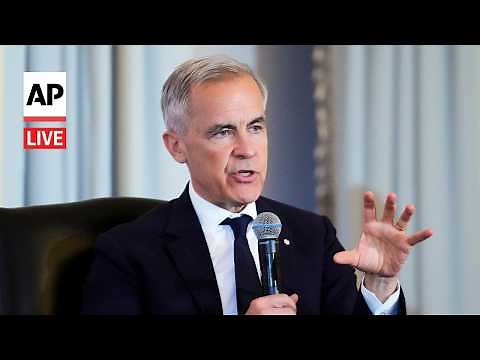 LIVE: Canada’s Mark Carney speaks at G7 summit in France