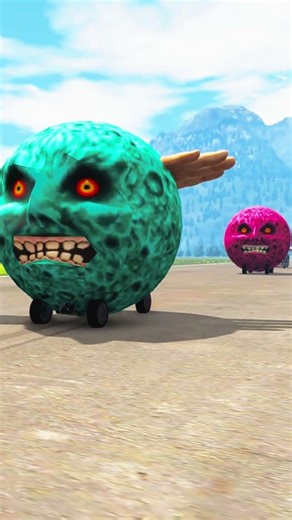 “This Monster Ball Attacked Me! 😱 | BeamNG.drive Mods”