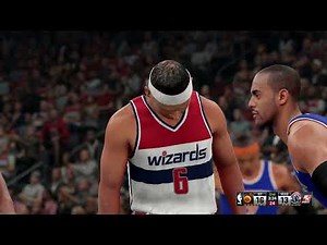NBA 2K16 | New York Knicks vs Washington Wizards | PS4 Gameplay