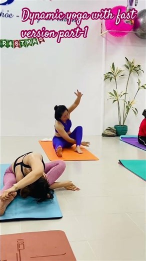 Dynamic yoga fast version part-1🧘‍♀️#trending #viral #motivation #yogastyle #yogainsipiration#yoga