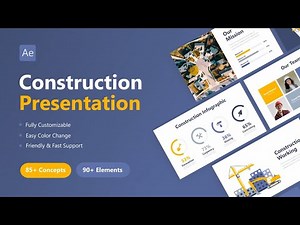 Construction Presentation - After Effects Template
