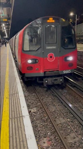 London Underground Jubilee line Train Service At London.