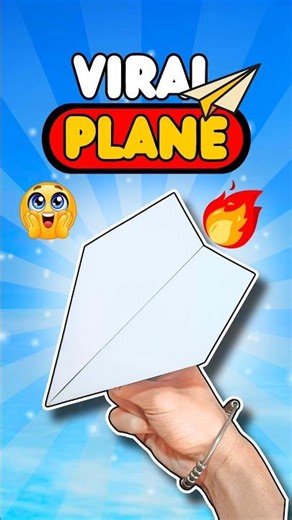 Viral Paper Plane Tutorial😱🔥✂️ #shorts #paperplane #craft #paperairplane #origami #flyingtoys #craft