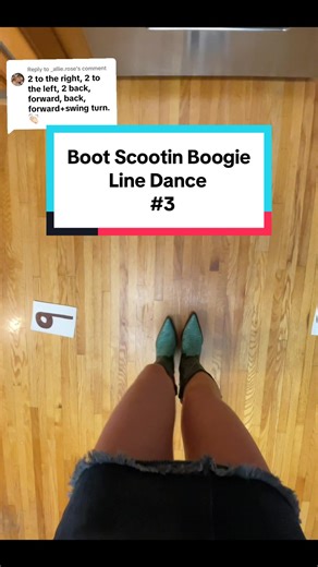 Replying to @_allie.rose I added the claps 🥹👏 ✨Boot Scootin’ Boogie✨ Line Dance Version 3 The series where we try to figure out which Boot Scootin Boogie Line Dance version is the OG. Only ONE can rule them all #dancewithme #followmyboots #linedance #fypシ #asmr