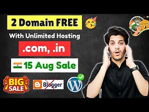 🔥2 Free Domains + Best Web Hosting 2025 🚀 Cheap Hosting for WordPress & Unlimited Hosting