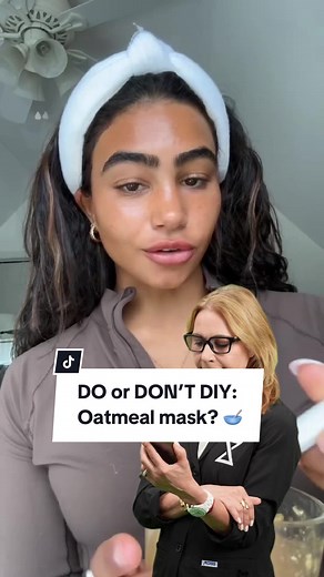 DIY oatmeal mask? Yes! 👌🏻You can even enjoy an oatmeal bath once in a while if you have very dry skin. The beta-glucans in oatmeal are anti-inflammatory and help soothe the skin. Just remember, it's best to do it occasionally, keep it fresh, and always do a patch test before trying any DIY skincare. #DIYSkincare #OatmealMask #SkincareRoutine #GlowingSkin #SkinSoothing #BetaGlucans #OatmealBenefits #NaturalSkincare #HealthySkinTips #DrySkinRelief #SkinCareHacks # #SkincareTips #GentleSkincare #