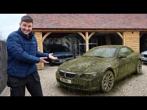 I JUST BOUGHT A CHEAP ABANDONED V8 BMW...
