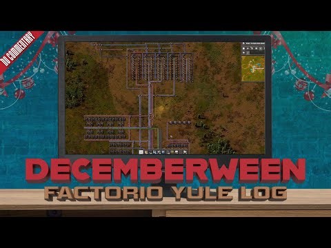 Factorio Yule Log - 2hrs of Commentary Free Factorio Gameplay // DECEMBERWEEN 2025