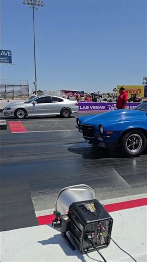 Camaro is GTO drag race
