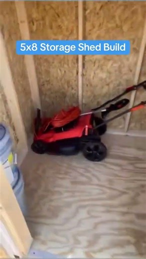 5x8 Storage Shed Tour 👀