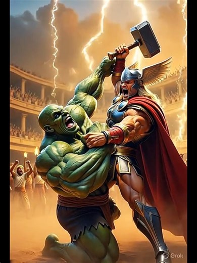 Thor vs Monster 👹#aishorts