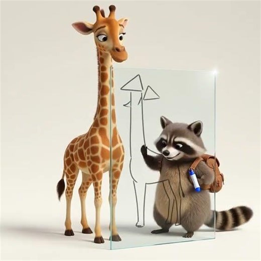 How to Sketch a Giraffe’s Frame with Roly! #cartoon