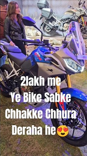 2lakhme Ye Bike Tahalka Macha Rahihe 💥 | Bikes under 2 lakh | TVS RTX 300 #shorts #ytshorts #rtx300