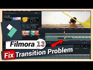 Fix Transition Freeze Frame | Filmora 12 & 13 Tutorial