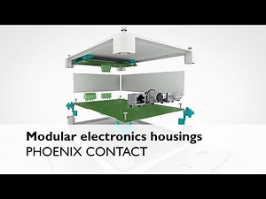 Modular electronics housings of the UCS series from PHOENIX CONTACT