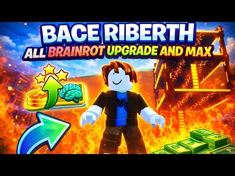 BACE REBIRTH OP! 🔥 All Brainrot Upgrade MAX Level 💰 Unlimited Money Trick!