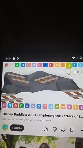 Disney Buddies ABCs Letter J
