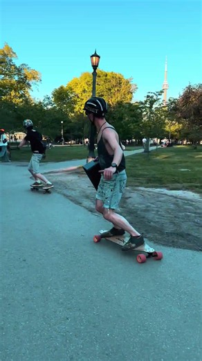 Longboarding in Toronto with the side street surfing crew #longboard #skateboarding