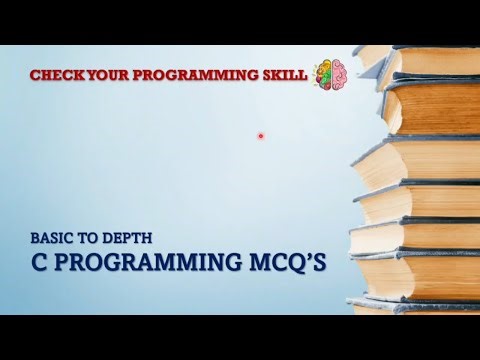 12 - Tricky C Programming MCQs for placement test series