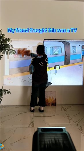 Unbelievable Projector Screen Quality for Movies and Games