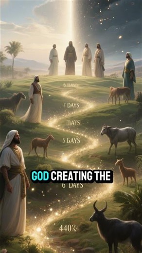 Did you know the first miracle was creation in six days (Genesis 1)?
