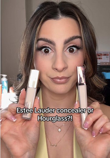 Estee Lauder vs Hourglass Concealer Comparison