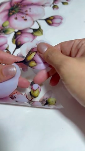 Dizzy Duck Purple Spring Flowers Border Window Decal - Reusable Business Display Clings - Etsy Australia