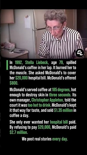 Why McDonald's Paid $2.7 Million for Spilled Coffee 🤯