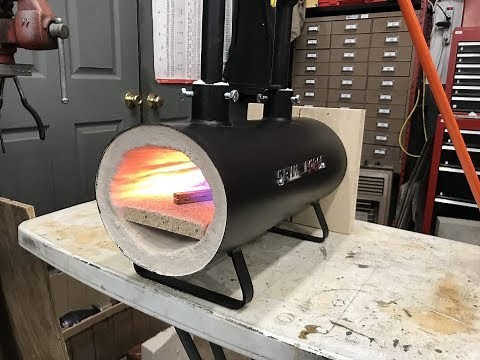 Devil Forge DFSW2 Propane Forge - Unboxing, Assemby, & First Firing