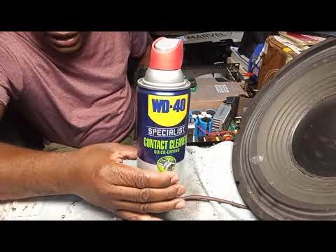 QSC PLX 2402 AMPLIFIER DIRTY GAIN KNOB CLEANING FULL REPAIR VIDEO 🤞🏽🤔