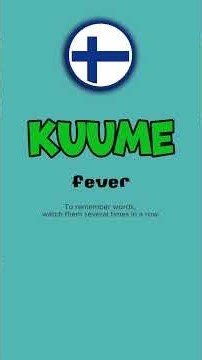 Test your Finnish health vocabulary! 🏥 Can you diagnose these words?