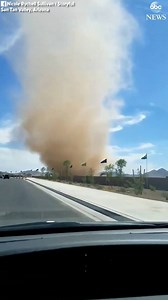 456K views · 2.9K reactions | Motorist captures footage of large dust devil as it sweeps through Arizona's San Tan Valley. https://abcn.ws/2LJVpyi | ABC News | Facebook