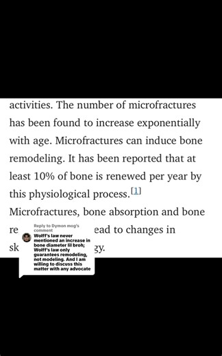 Replying to @Dymon mog Wang J, Chen W, Hou ZY, Lyu HZ, Zhu YB, Zhang YZ. Law of dynamic deformation of bone. Chin Med J (Engl). 2019 Nov 5;132(21):2636-2637. doi: 10.1097/CM9.0000000000000483. PMID: 31651520; PMCID: PMC6846251.