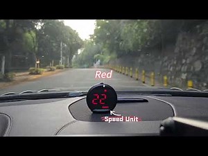 Digital GPS Speedometer,Universal Car HUD Head Up Display With Speed MPH G13