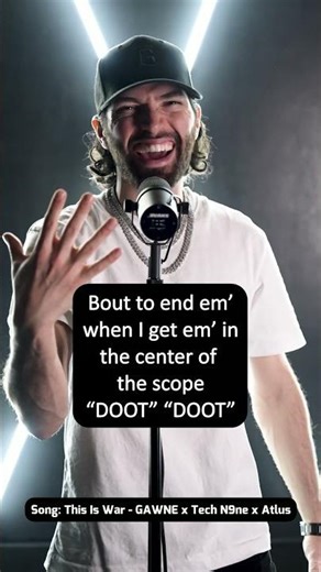 Me, Atlus, and Tech N9ne went to WAR!! 🔥🔥 #rap #rapper #rapmusic #hiphop #fastrap #lyrics #music
