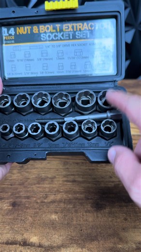 Remove Stubborn Bolts Effortlessly with This Tool Set